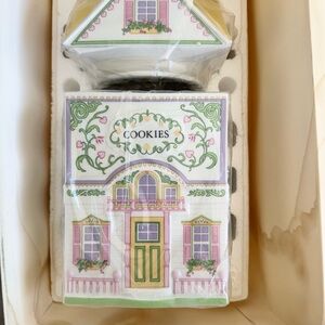 Lenox Village Cookie Cottage Cookie Jar